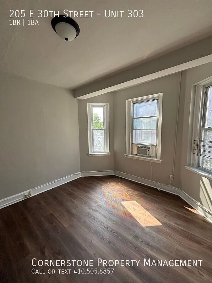 1 bed 1 bath | $1195 | 205 E 30th St. Baltimore, MD 21218 Apt. #303| Walk to JHU & MedStar Union ... — Photo 3