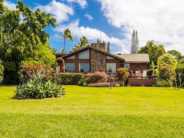 Home seen from golf course 