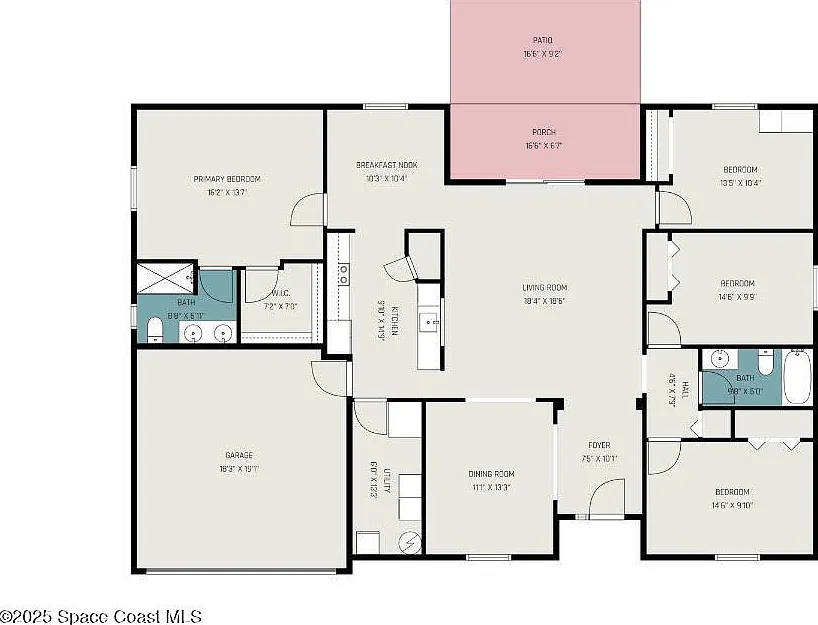 4 bed, 2.0 bath, 1890 sqft, $2,500 — Photo 2
