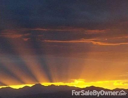 Sun soon to set on Longs Peak