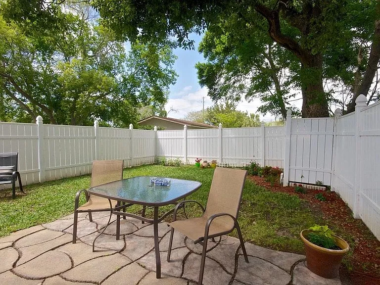 Fenced in yard w/ Patio