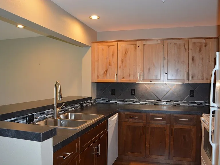 Remodeled kitchen