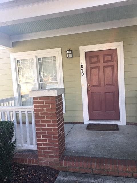 Front door and porch