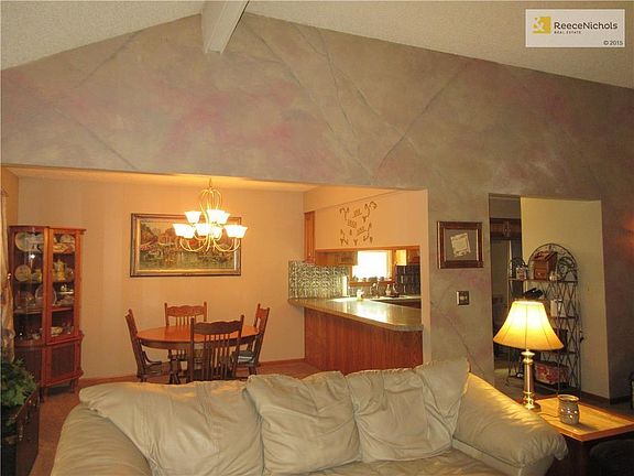 Another view of openness from great room to dining and kitchen.