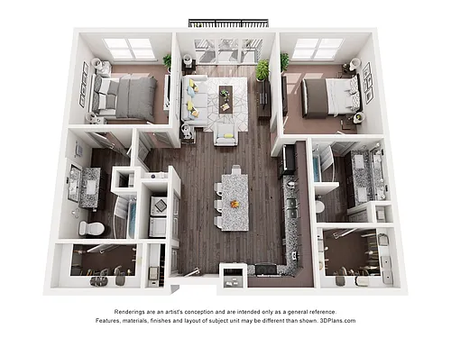 Floor plan B1
