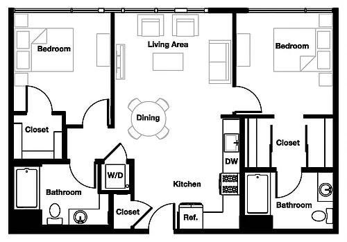 Floor plan B2