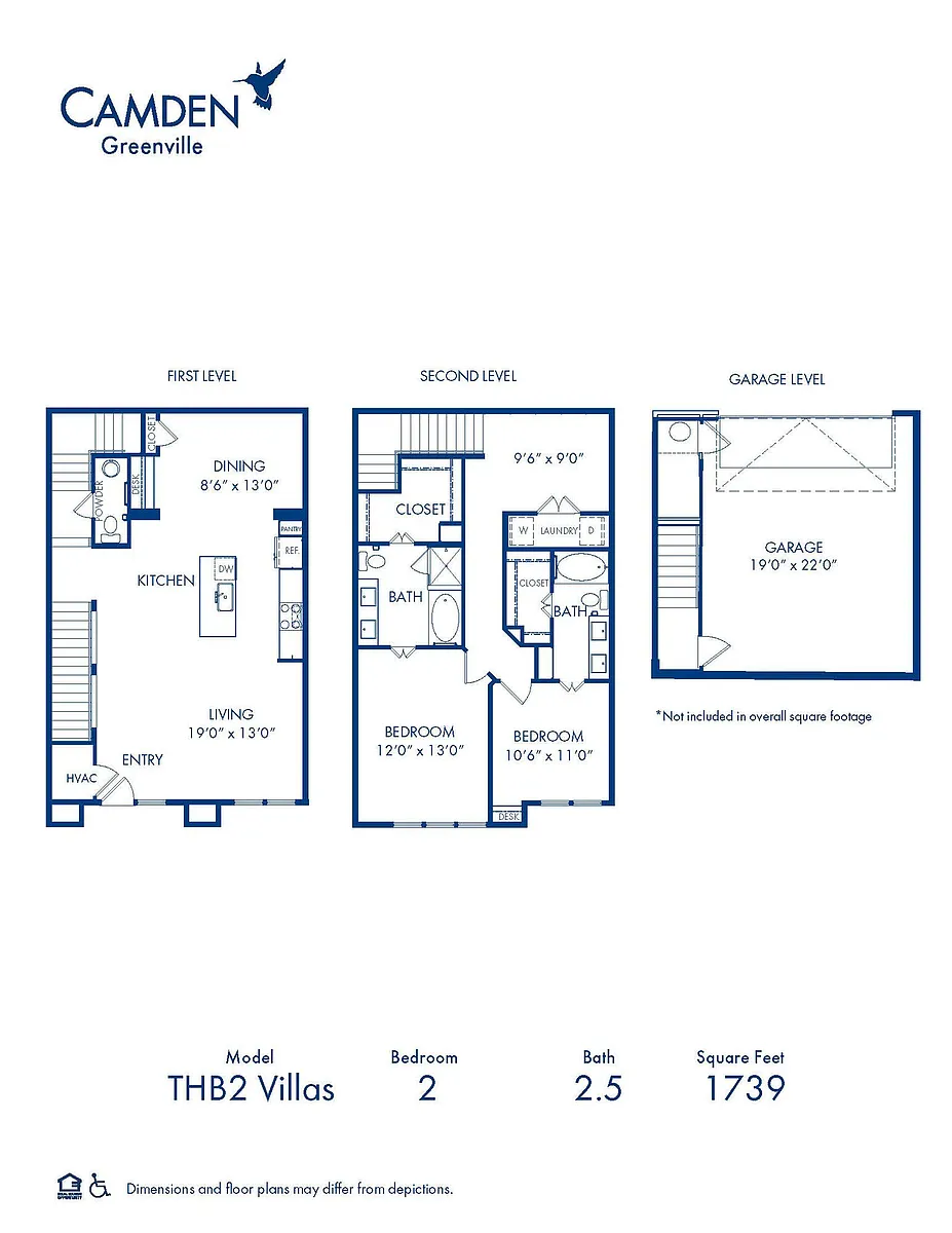 Floor plan THB2 Villas