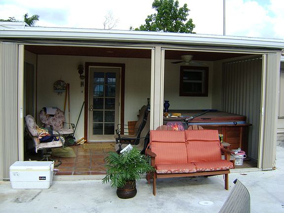 BACK PORCH HOT TUB