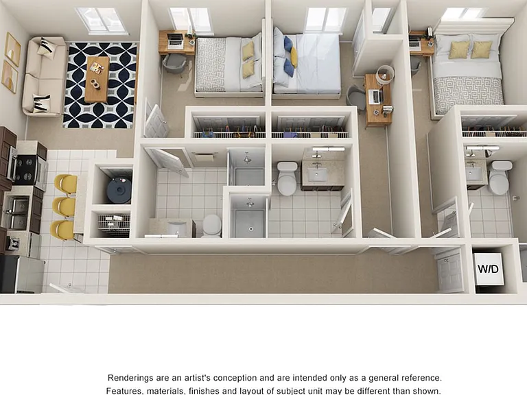 3BR/3BA - Premium 3BR/3BA - Premium