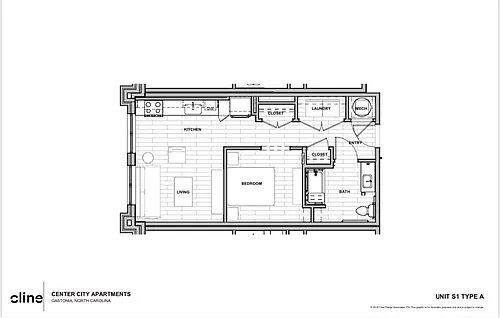 Floor plan Studio