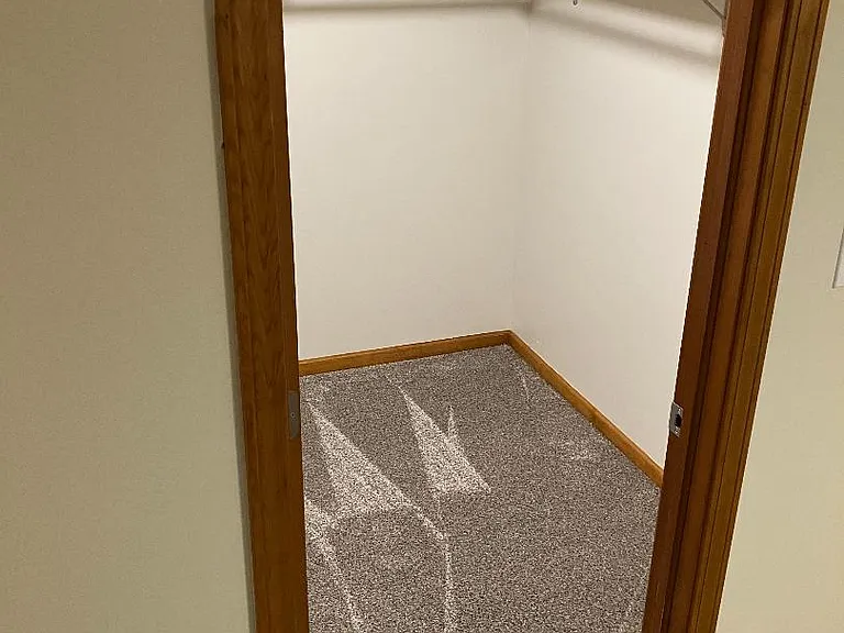 spare bedroom walk in closet