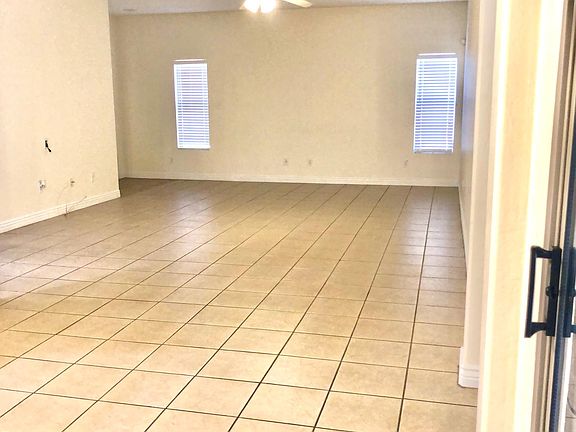 Living room from dining room view