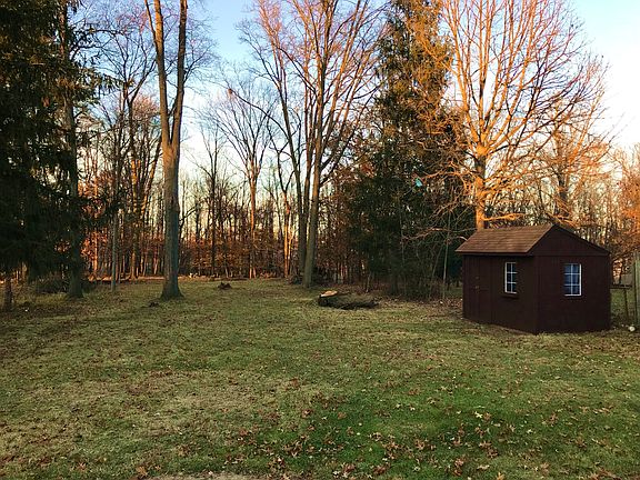 Park-like back yard.