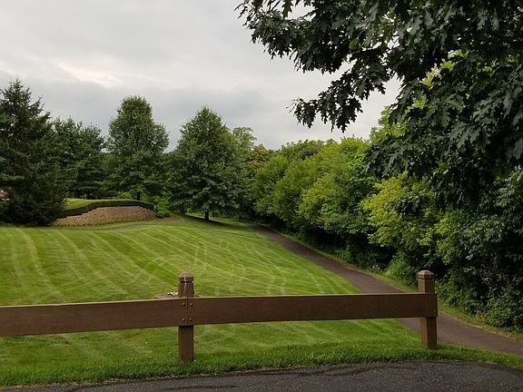 View from driveway