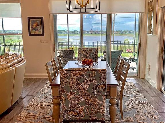 Dining Room with a view!