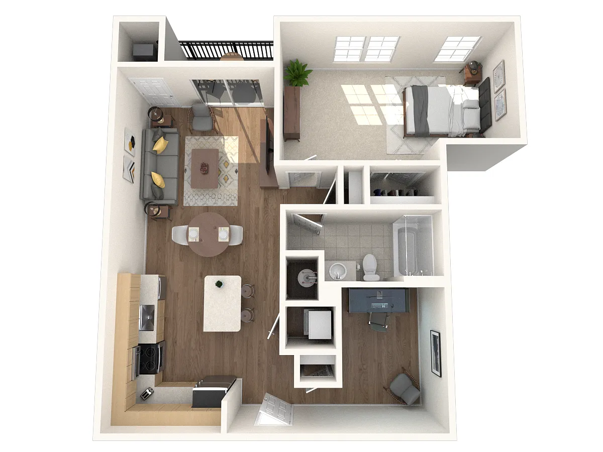 Floor plan A8-E