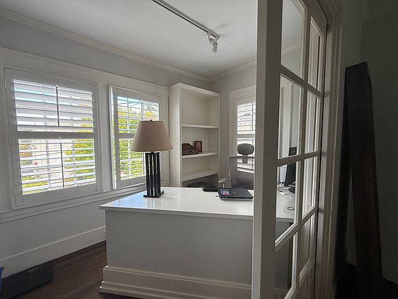 Office nook in primary bedroom