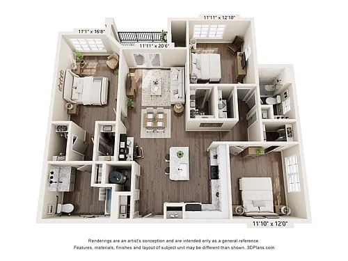 Floor plan The Manor