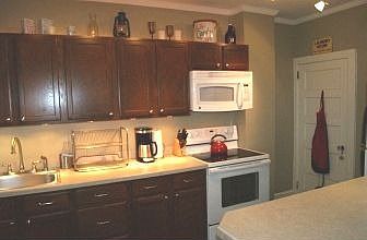 Nice lighting; newer appliances