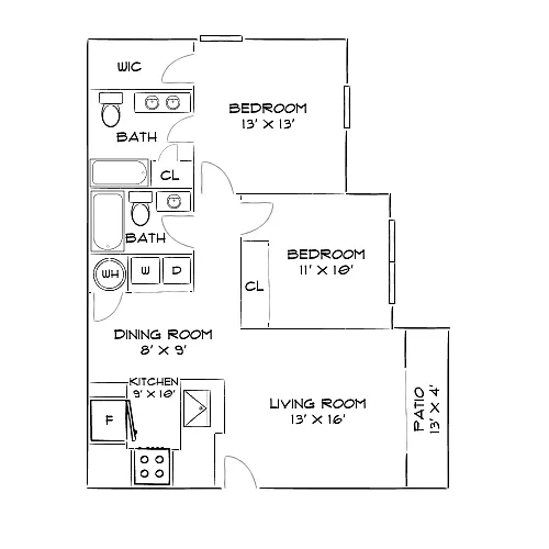 Floor plan Design 2A