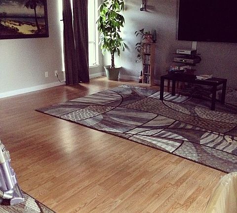 New flooring and paint