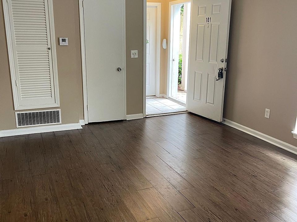 Entrance and living room