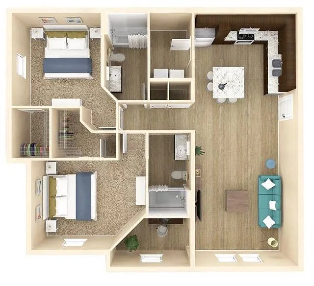 Floor plan Oasis