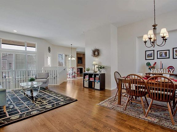 Open to Dining Room and Kitchen
