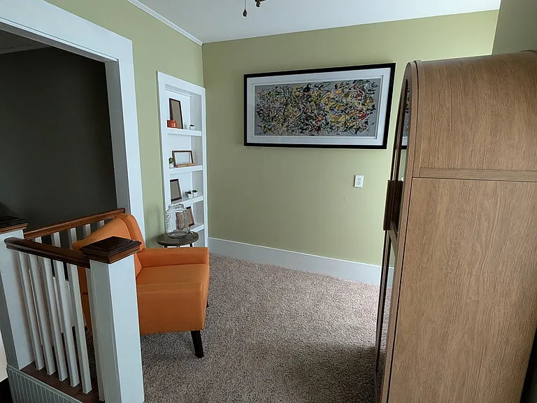 Plenty of cozy nooks for reading or relaxing.
