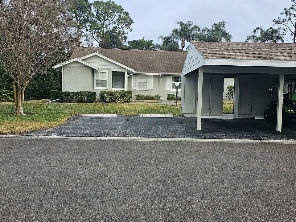 Front parking, guest spots, covered secured storage unit