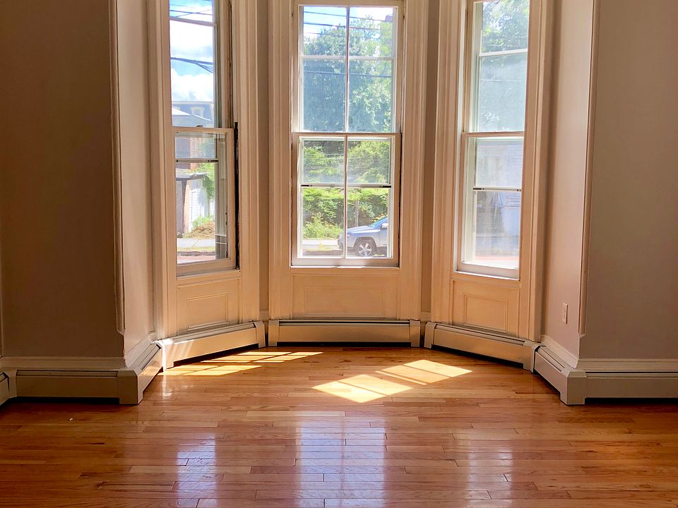 Living room bay window