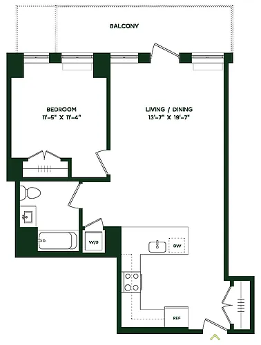 Floor plan A10W
