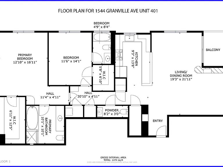 1433 Federal Ave #201 — Photo 3
