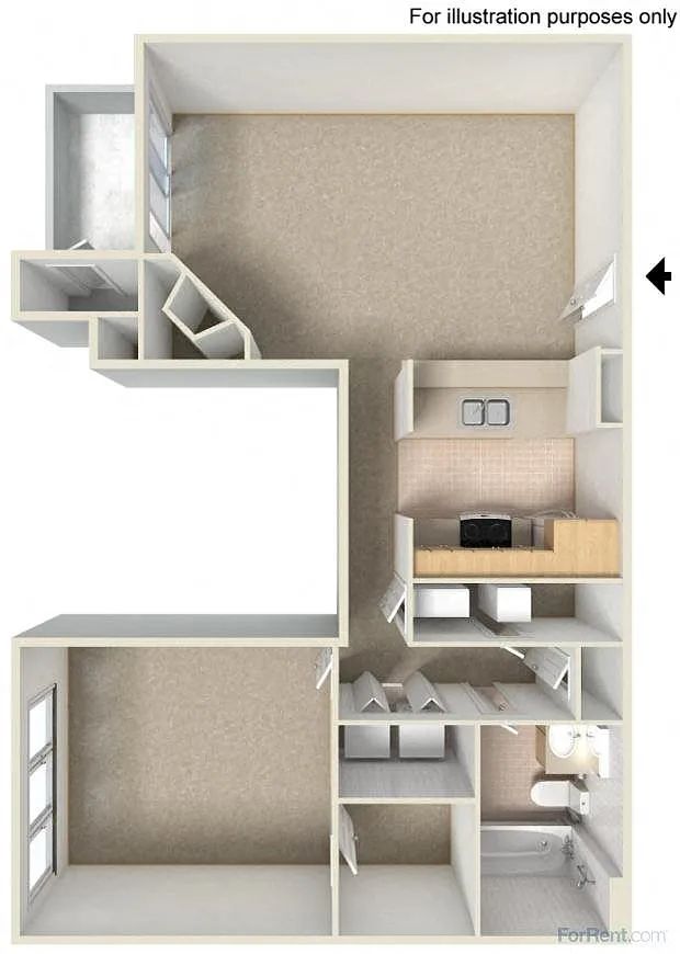 Floor plan Victoria - Modern