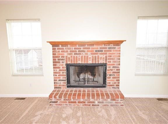 WOOD BURNING FIREPLACE