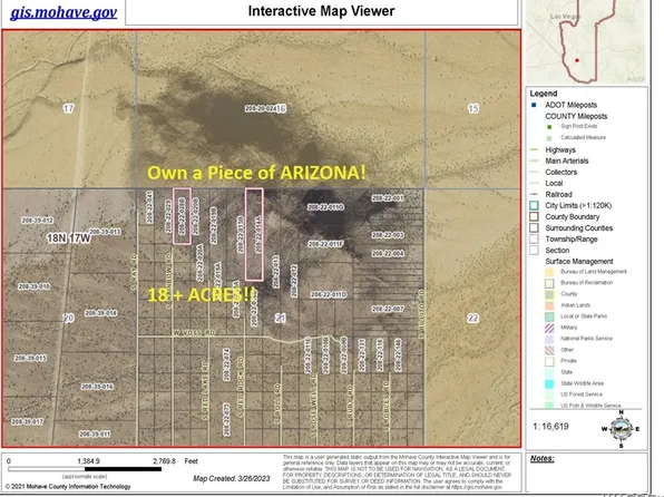208-22-028B Strait Road, Yucca, AZ 86438
