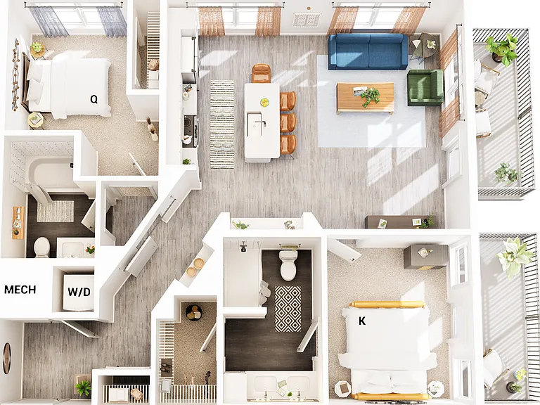 B2 floor plan Broadstone SoBro