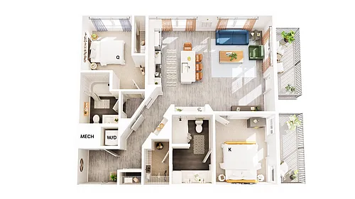 Floor plan B2