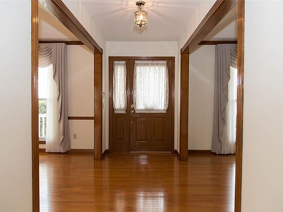 Spacious entry foyer.