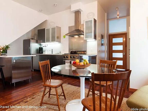Kitchen and dining room
