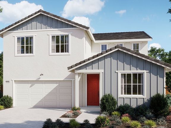 Chateaus at Natomas Landing Plan 4002 - Elevation B Rendering