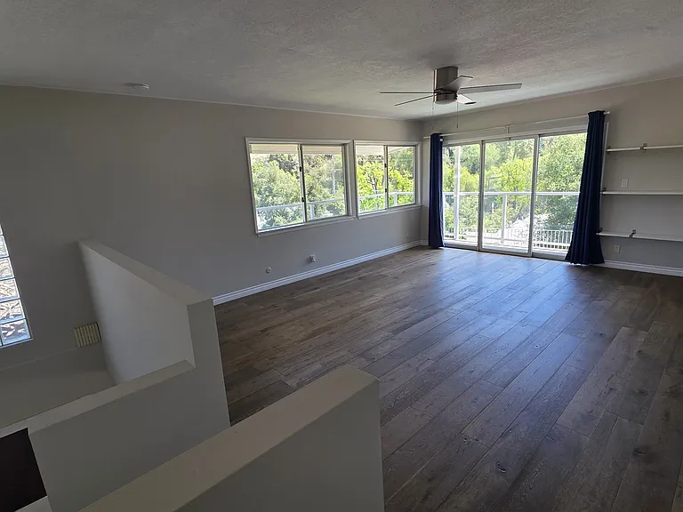 The family room on the second floor.
