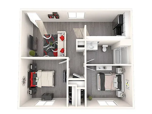 Floor plan B2