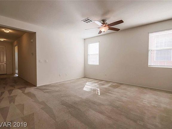 living room, two bedrooms down the hall at the front of the home