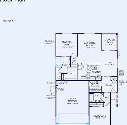 Audrey Floor Plan, Quick Move-In Home, Floor 1