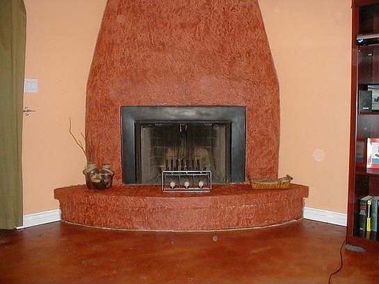 Honeycomb fireplace