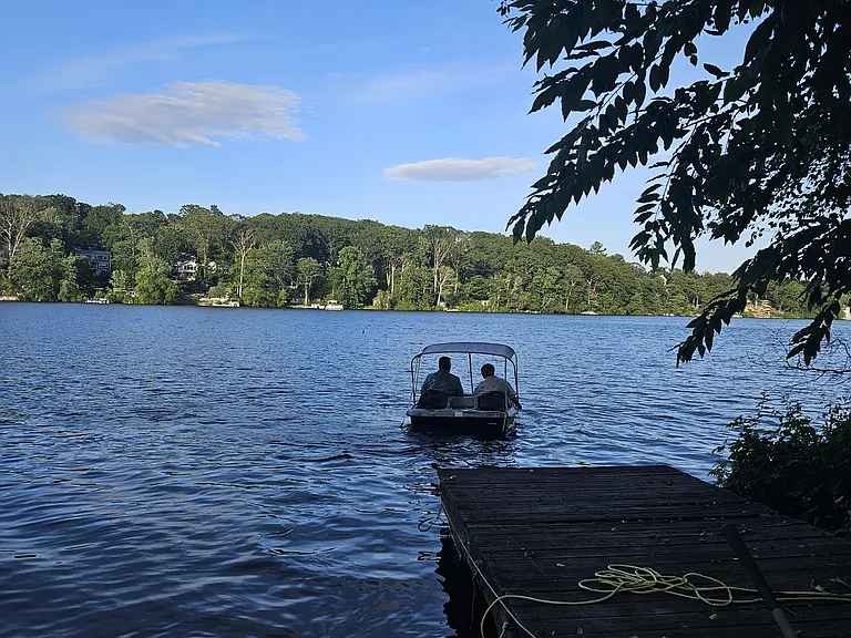 view from beach of the property
