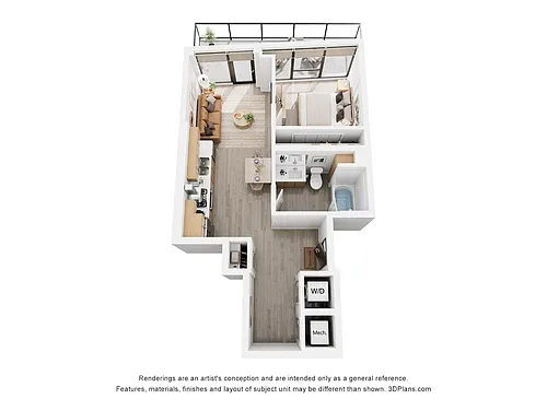 Floor plan Alina A1