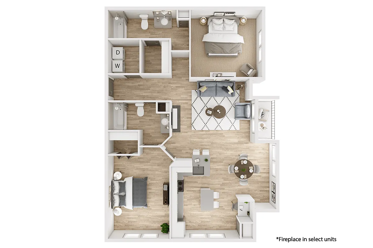 Floor plan Opal I