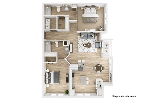 Floor plan Opal I